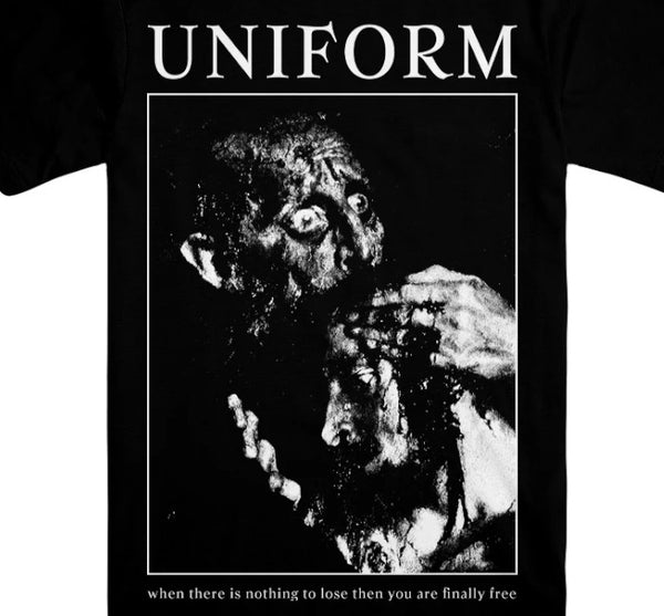 【お取り寄せ】Uniform / ユニフォーム - NOTHING TO LOSE Tシャツ(ブラック)