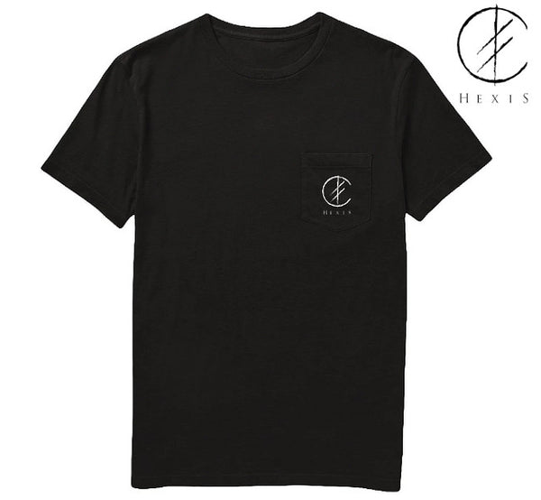 【お取り寄せ】Hexis / ヘクシス - Logo ポケット付き Tシャツ(ブラック)