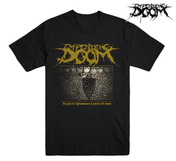 【お取り寄せ】Impending Doom / インペンディング・ドゥーム - Skulls Tシャツ(ブラック)