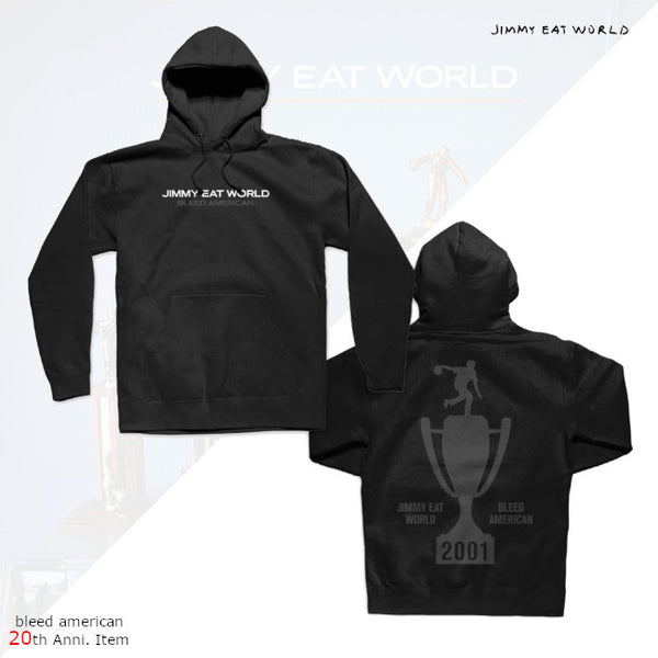 【お取り寄せ】Jimmy Eat World / ジミー・イート・ワールド - Bleed American Trophy プルオーバーパーカー (ブラック)