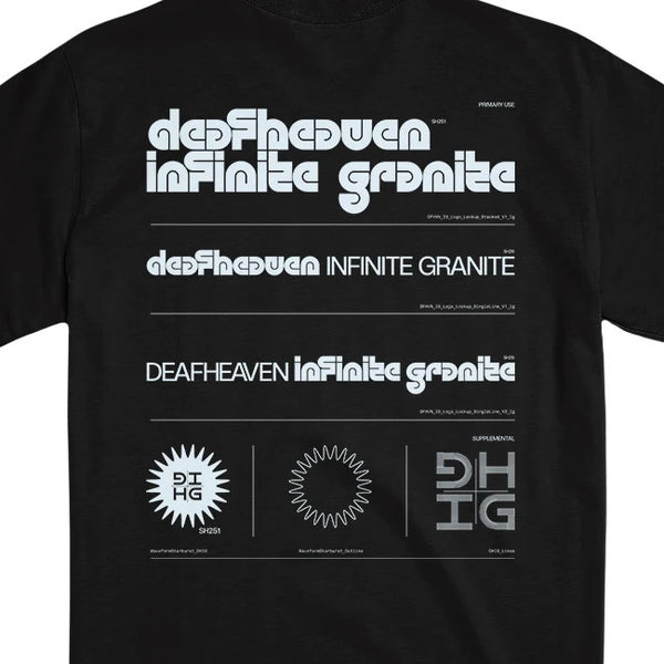 【お取り寄せ】Deafheaven /デフヘヴン - STYLEGUIDE Tシャツ(ブラック)