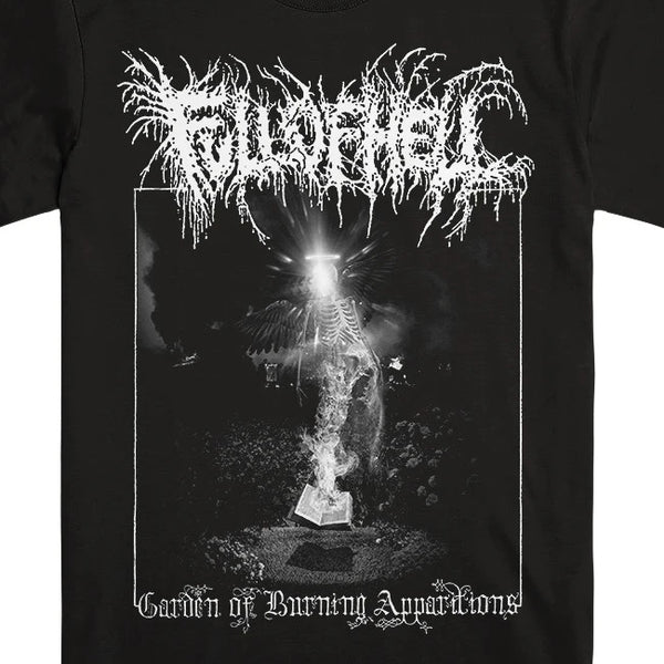 【お取り寄せ】Full Of Hell / フル・オブ・ヘル - GARDEN OF BURNING APPARITIONS Tシャツ(ブラック)