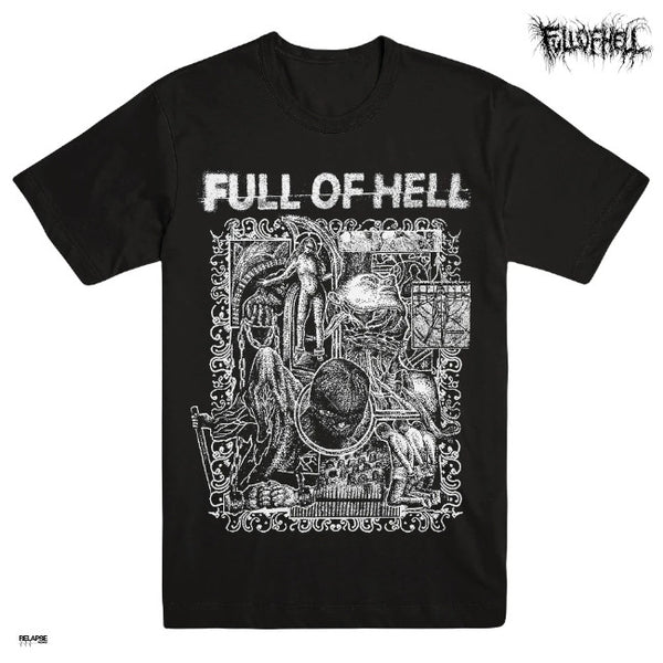 【お取り寄せ】Full Of Hell / フル・オブ・ヘル - NON ATOMISM Tシャツ(ブラック)