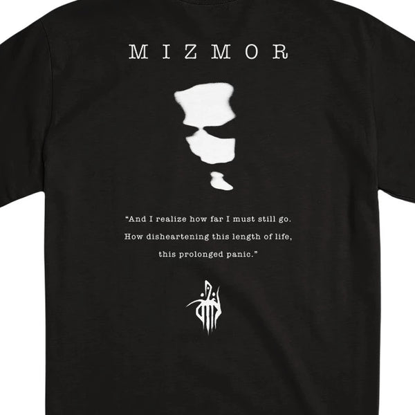【お取り寄せ】Mizmore / ミズモール - THIS UNABATIN WAKEFULNESS Tシャツ(ブラック)