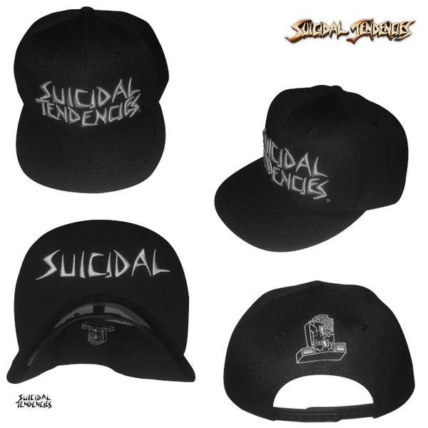 【期間限定】 Suicidal Tendencies /スイサイダル・テンデンシーズ - ST Full Embroidered Custom 刺繍ロゴ・スナップバック(3色展開)