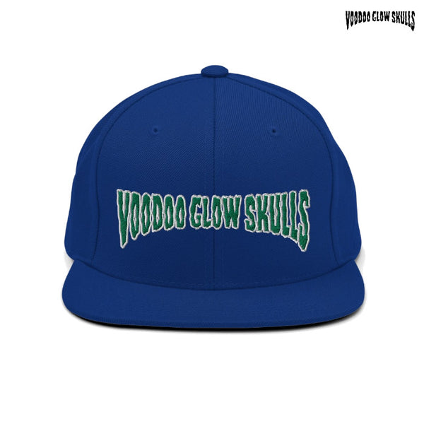 【お取り寄せ】Voodoo Glow Skulls / ヴードゥー・グロウ・スカルズ - Green Logo 、スナップバック・キャップ (7色)
