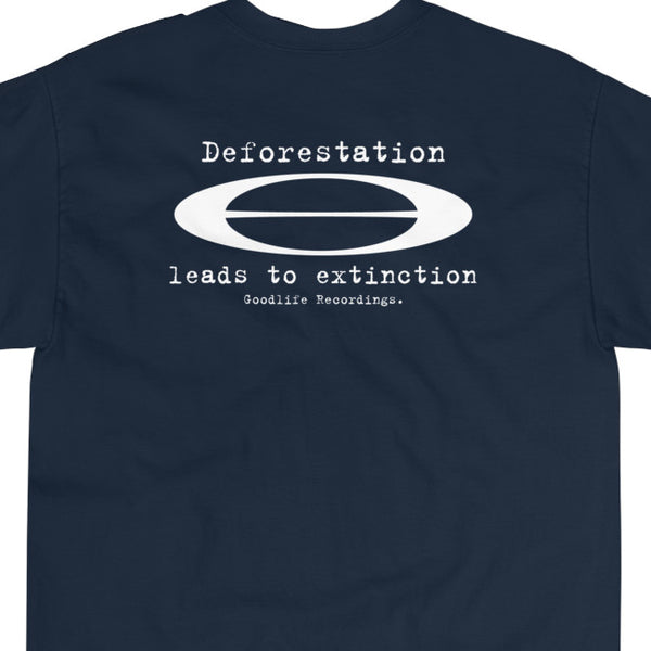 【お取り寄せ】Culture / カルチャー - DEFORESTATION Tシャツ(ネイビー)