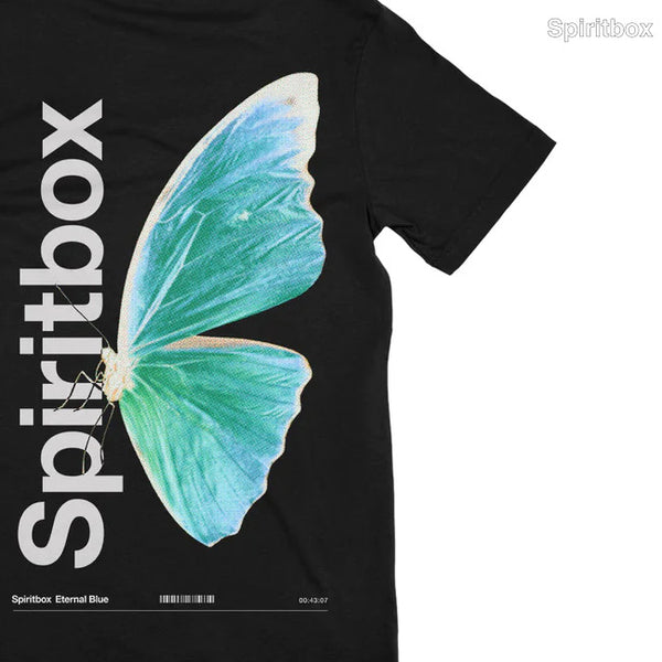 【品切れ】Spiritbox / スピリットボックス - BUTTERFLY Tシャツ(ブラック)