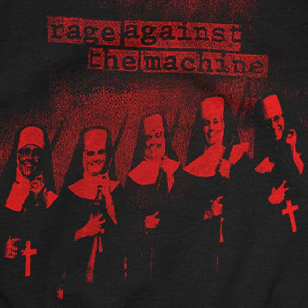 【お取り寄せ】Rage Against the Machine / レイジ・アゲインスト・ザ・マシーン - NUNS プルオーバーパーカー(ブラック)