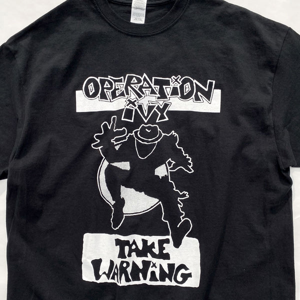 Operation Ivy / オペレーション・アイビー Take Warning Tシャツ(ブラック)