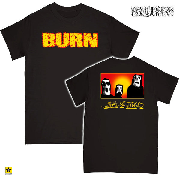【お取り寄せ】BURN /バーン - SHALL BE JUDGED Tシャツ(ブラック)