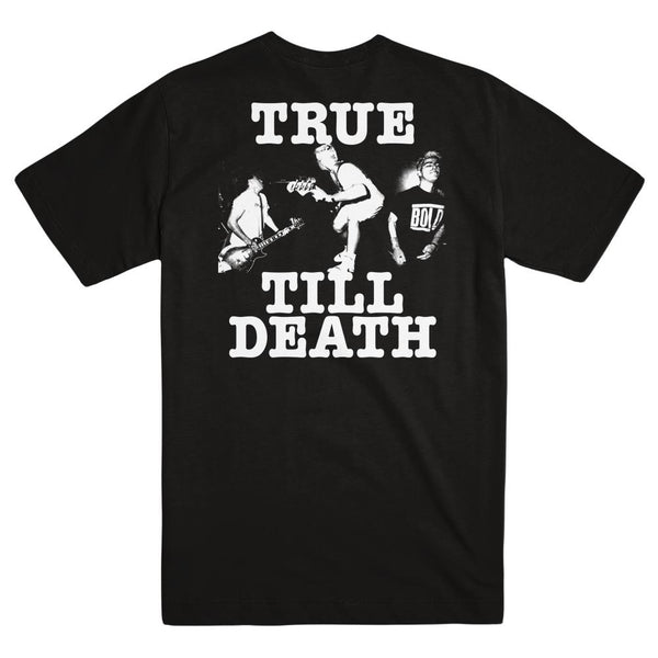 【お取り寄せ】Chain of Strength / チェイン・オブ・ストレングス - TRUE TILL DEATH Tシャツ(ブラック)
