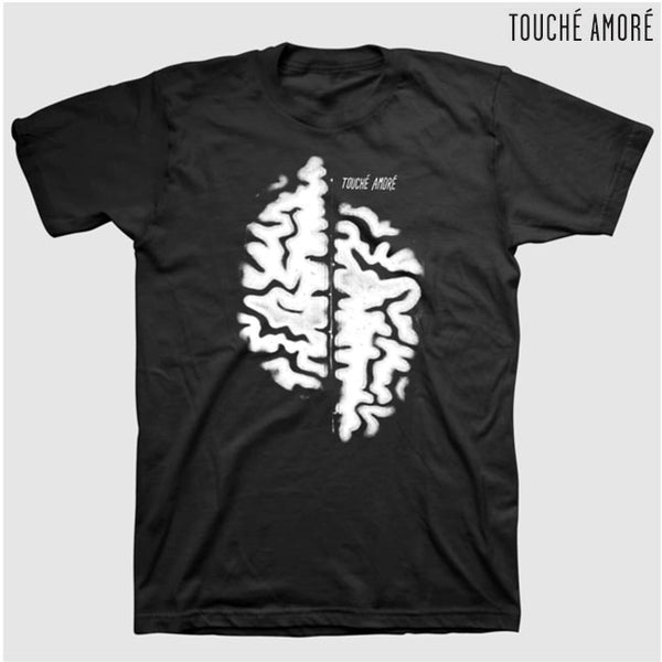 【お取り寄せ】Touche Amore / トゥーシェイ・アモーレ - Brain Tシャツ (ブラック)
