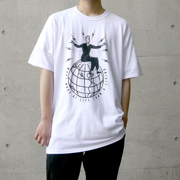 【完売】CIV - シブ - Globe Tシャツ(ホワイト)