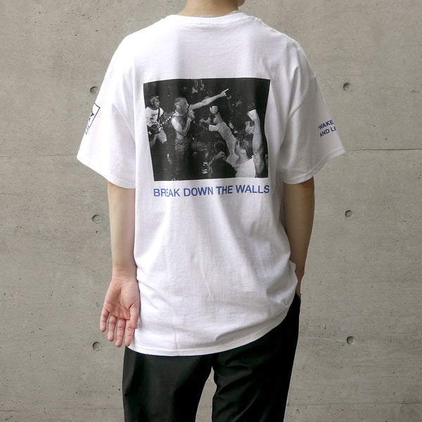 【即納】Youth Of Today / ユース・オブ・トゥデイ - Break Down The Walls Tシャツ(ホワイト)