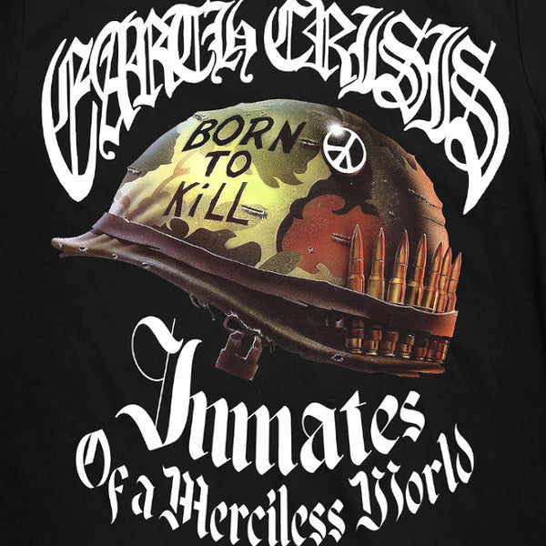 【お取り寄せ】EARTH CRISIS /アース・クライシス - MERCILESS WORLD Tシャツ(ブラック)