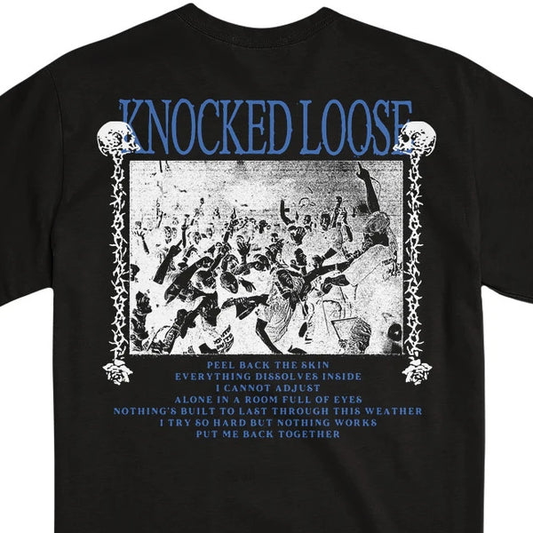 【お取り寄せ】Knocked Loose /ノックド・ルーズ - LIVE Tシャツ(ブラック)