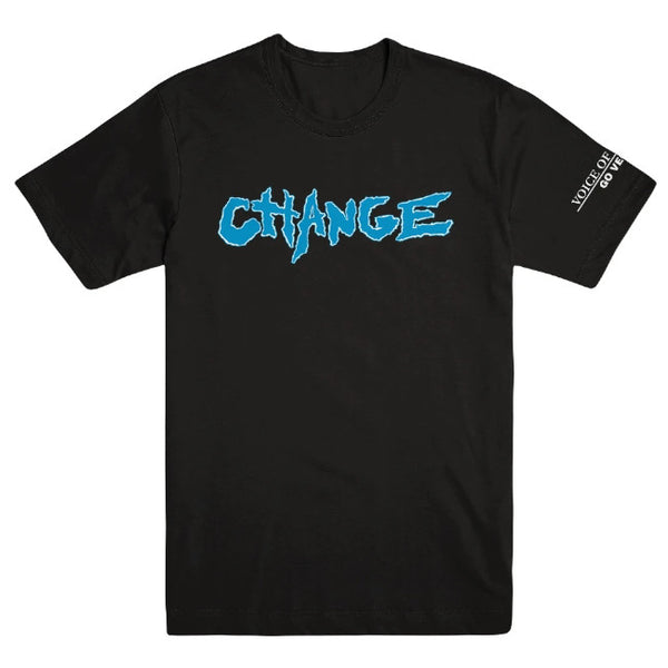 【お取り寄せ】CHANGE / チェンジ - VOICE OF REASON Tシャツ(ブラック)
