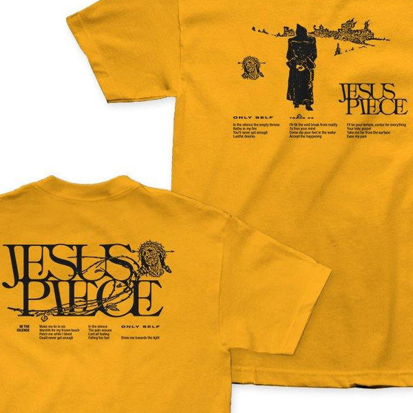 【品切れ】Jesus Piece / ジーザス・ピース - IN THE SILENCE Tシャツ(イエロー)