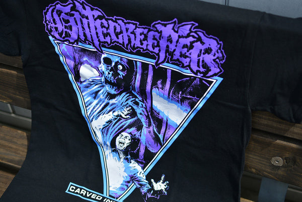 【お取り寄せ】Gatecreeper / ゲートクリーパー - CARVED INTO STONE Tシャツ(ブラック)
