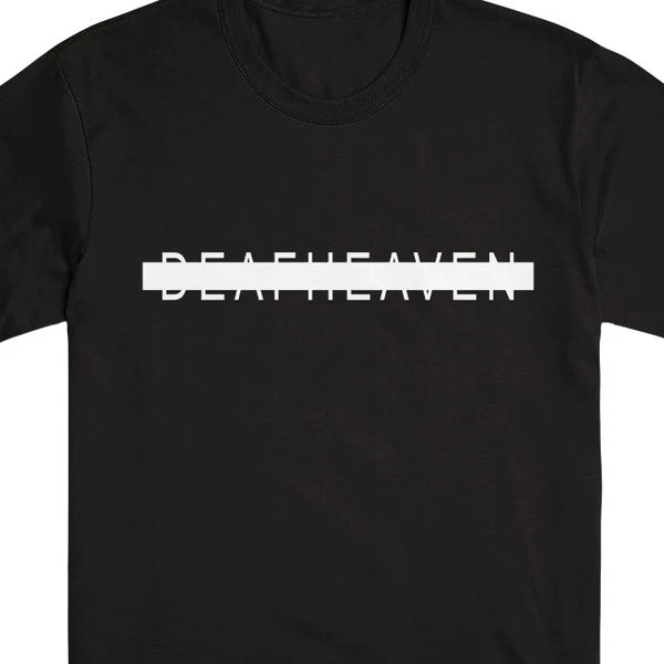 【お取り寄せ】Deafheaven/デフヘヴン - STRIKETHROUGH Tシャツ(ブラック)