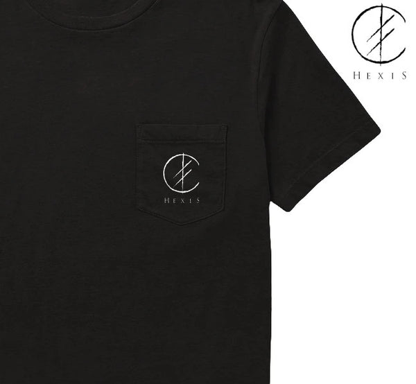 【お取り寄せ】Hexis / ヘクシス - Logo ポケット付き Tシャツ(ブラック)