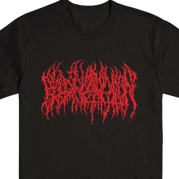【お取り寄せ】Blood Incantation / ブラッド・ インカンテーション - RED LOGO Tシャツ(ブラック)