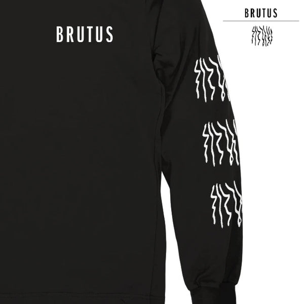 【お取り寄せ】BRUTUS / ブルータス - WAR ロングスリーブ・長袖シャツ(ブラック)