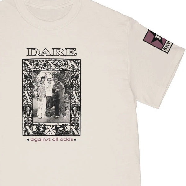 【即納】Dare / デア - AGAINST ALL ODDS Tシャツ(クリーム)