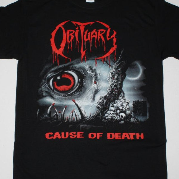 【お取り寄せ】Obituary / オビチュアリー - Cause Of Death Tシャツ(ブラック)