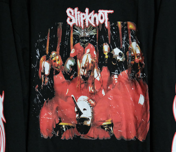 【お取り寄せ】Slipknot / スリップノット - SPIT IT OUT ロングスリーブ・長袖シャツ (ブラック)