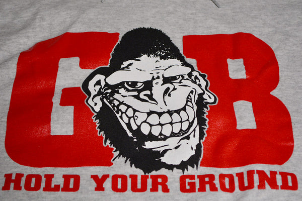 【お取り寄せ】Gorilla Biscuits/ゴリラ・ビスケッツ - Hold Your Ground プルオーバーパーカー（グレー）
