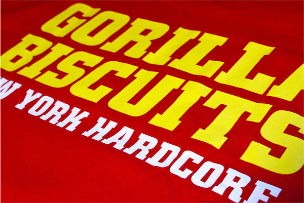 【お取り寄せ】Gorilla Biscuits / ゴリラ・ビスケッツ - Hold Your Ground Tシャツ(レッド)