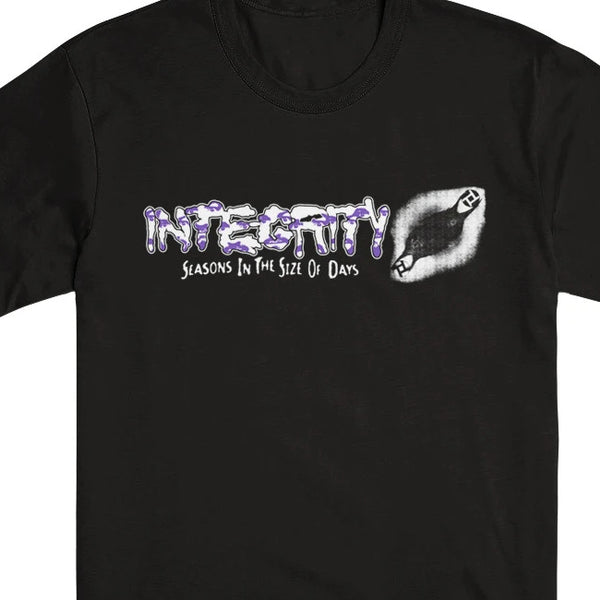 【お取り寄せ】INTEGRITY /インテグリティ - SEASONS IN THE SIZE OF DAYS Tシャツ(ブラック)
