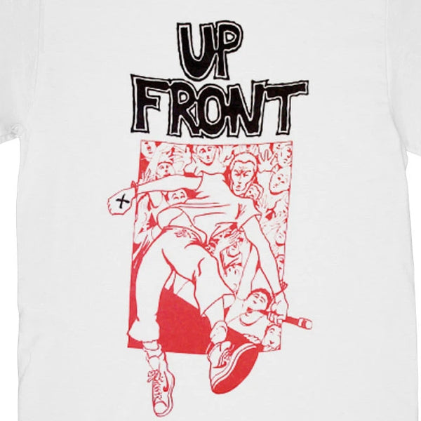 【即納】Up Front / アップ・フロント - STAND TOGETHER Tシャツ(ホワイト)