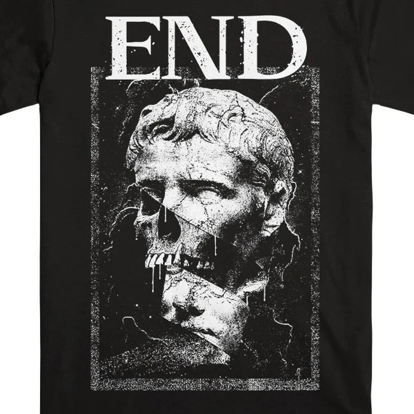 【お取り寄せ】End / エンド - Statue Tシャツ(ブラック)