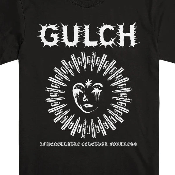 【即納】GULCH / ガルチ - BULLET HEAD Tシャツ(ブラック)