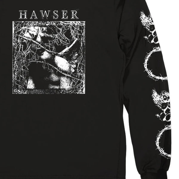 【お取り寄せ】Hawser / ホーサー - ALL IS FORGIVEN ロングスリーブ・長袖シャツ(ブラック)
