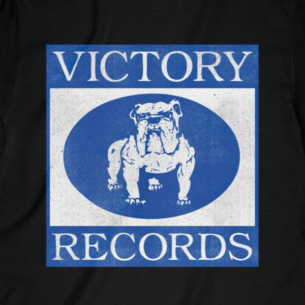 【廃盤】VICTORY RECORDS ／ヴィクトリーレコーズ - Spray Logo Tシャツ(ブラック)