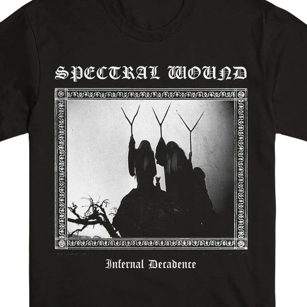 【お取り寄せ】Spectral Wound / スペクタクル・ワウンド - INFERNAL DECADENCE Tシャツ(ブラック)