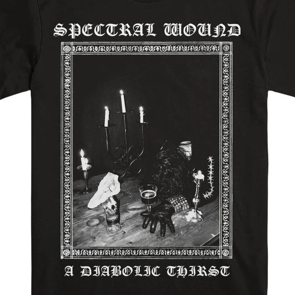 【お取り寄せ】Spectral Wound / スペクタクル・ワウンド - A Diabolic Thirst Tシャツ(ブラック)