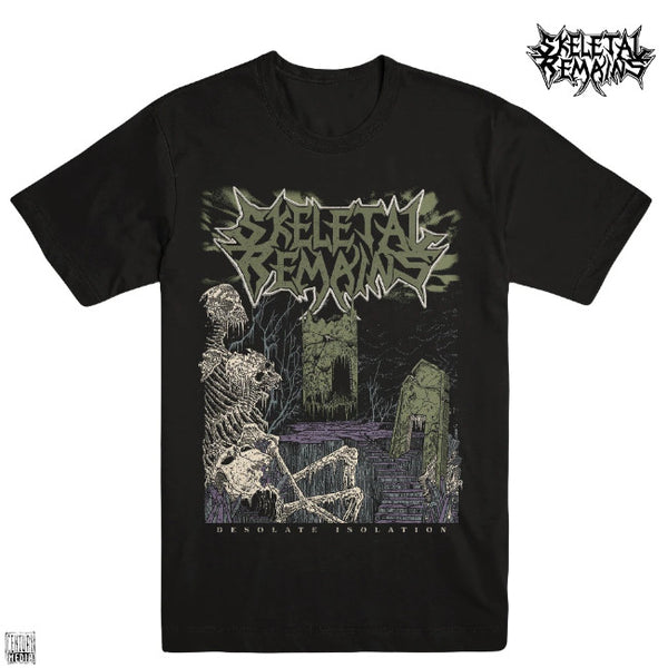 【お取り寄せ】Skeletal Remains / スケリタル・リメインズ - DESOLATE ISOLATION Tシャツ(ブラック)
