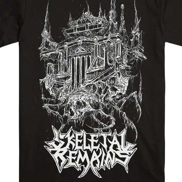 【お取り寄せ】Skeletal Remains / スケリタル・リメインズ - TOMBS OF CHAOS Tシャツ(ブラック)