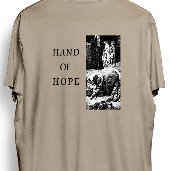 【お取り寄せ】Morning Again / モーニング・アゲイン - Hand of Hope Tシャツ(サンド)