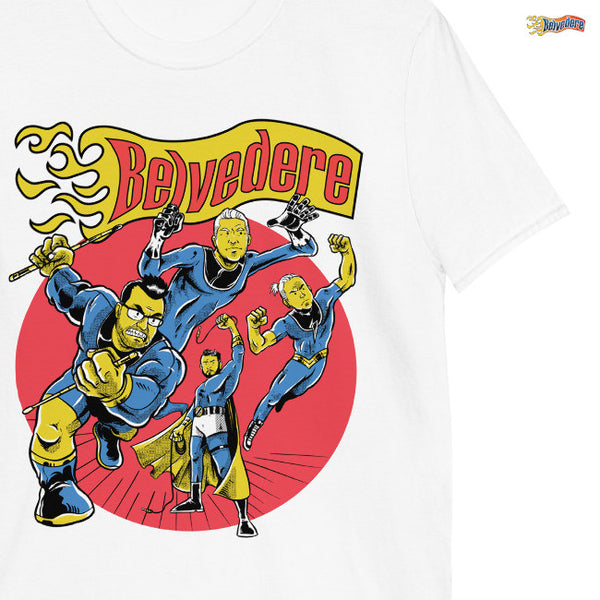 【お取り寄せ】Belvedere / ベルヴェデーレ - Heroes Tシャツ(4カラー)