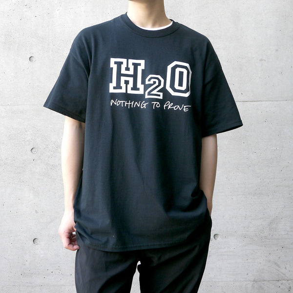 【即納】H2O／エイチ・ツー・オー - Nothing To Prove Tシャツ（ブラック)