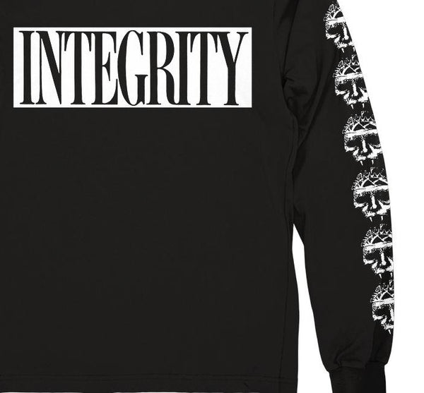 【お取り寄せ】INTEGRITY /インテグリティ - LOGO ロングスリーブ・長袖シャツ(ブラック)