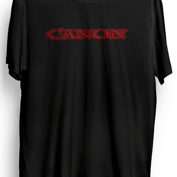 【お取り寄せ】Canon / キヤノン - ABOVE THE LAW Tシャツ(ブラック)