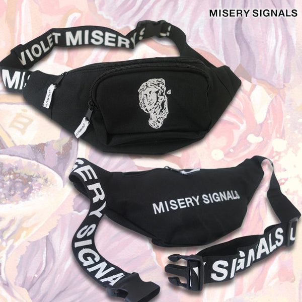 【お取り寄せ】Misery Signals / ミザリー・シグナルズ - Ultraviolet ファニーパック・バッグ(ブラック)