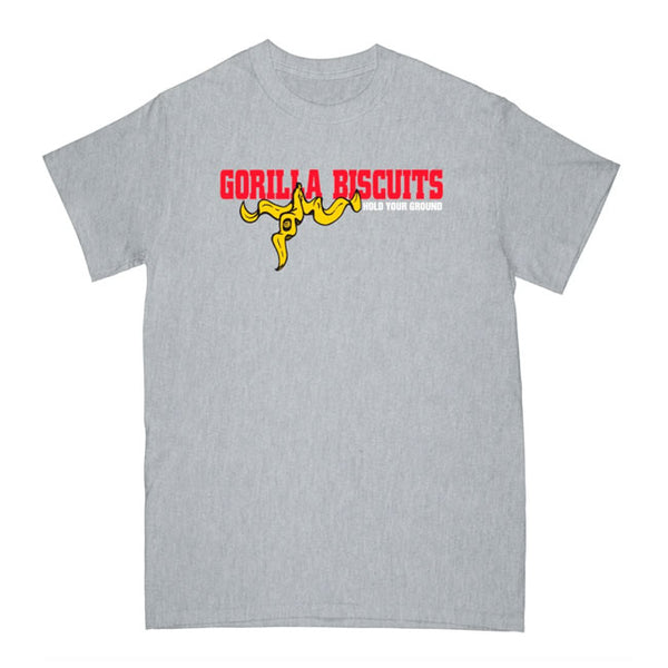 【即納】Gorilla Biscuits /ゴリラ・ビスケッツ - Hold Your Ground Tシャツ(グレー)